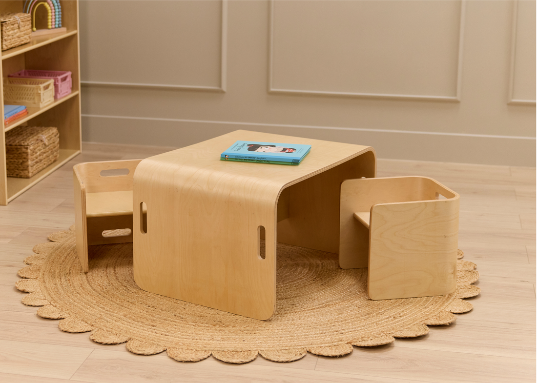 What Changes When Kids Have Their Own Table and Chairs