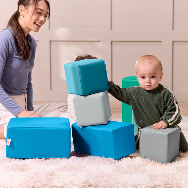 Toddler Building Blocks, 7-Piece