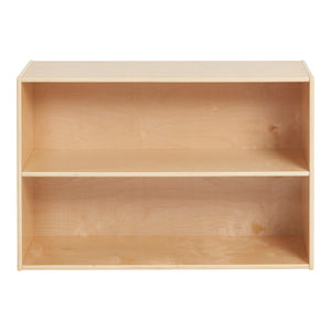 Sleekline 2-Shelf Storage Cabinet, 24" H
