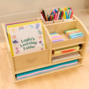 DeskCaddy Tabletop Supply Storage Center