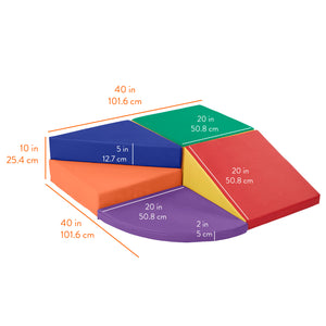 Little Haven Twist Step & Slide Corner Climber, 5-Piece