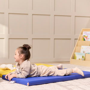 Colorful Nap Mats with Name Tags, 5-Piece