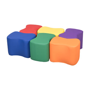 Butterfly Stools, 6-Piece