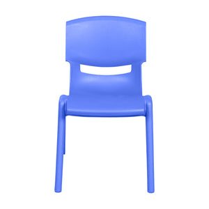 Stackable School Chairs, 12", 4-Pack