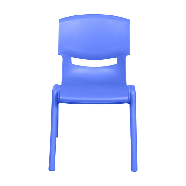 Stackable School Chairs, 12", 4-Pack