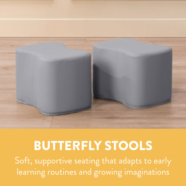 Butterfly Stools, 2-Pack