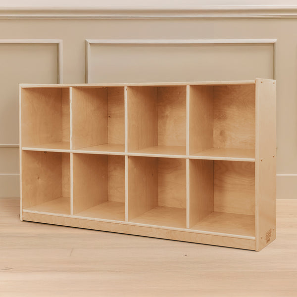 8-Compartment Mobile Storage Cabinet