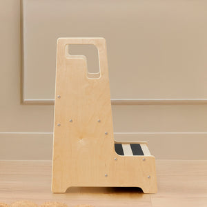 Wooden Step Stool with Handles