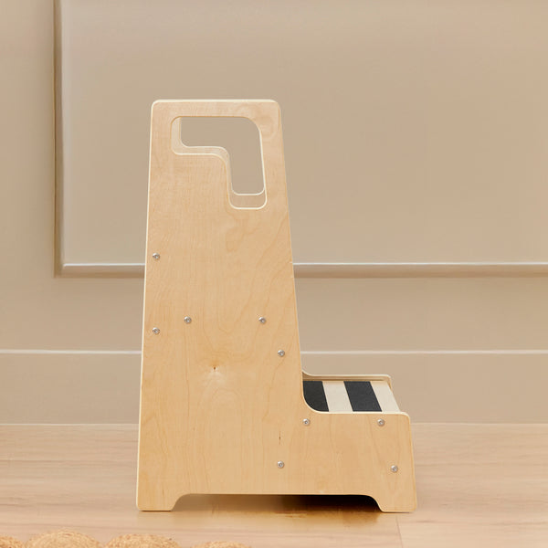 Wooden Step Stool with Handles