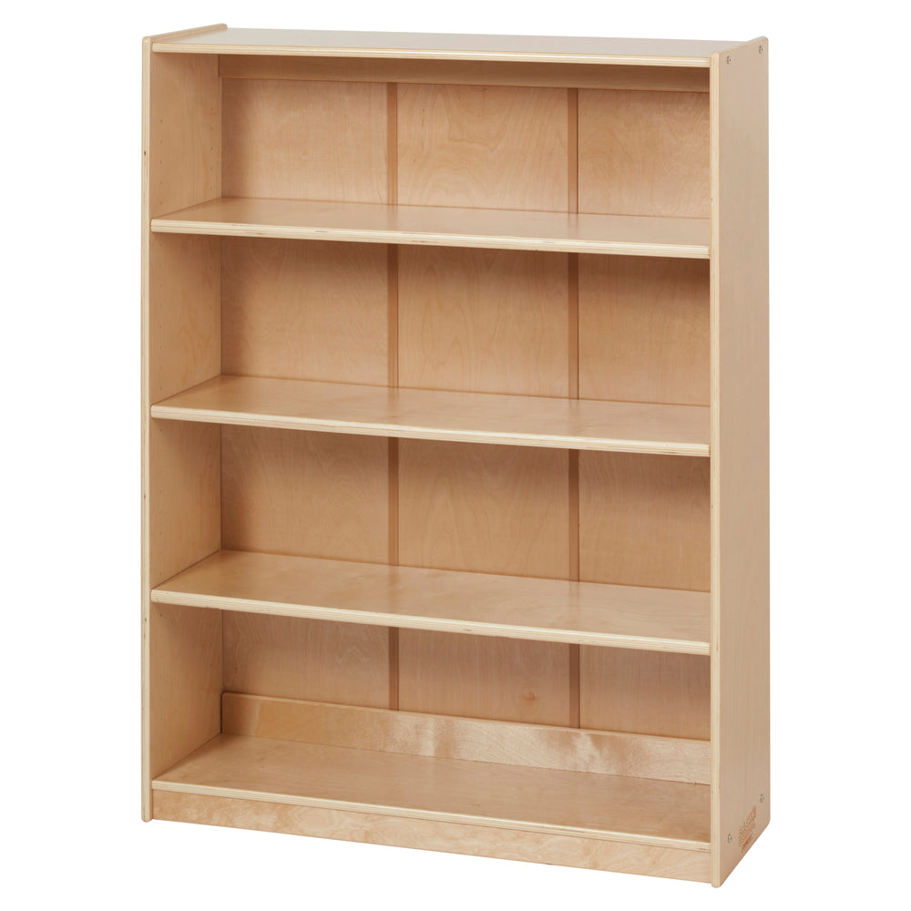 4-Shelf Adjustable Bookshelf, 48" H