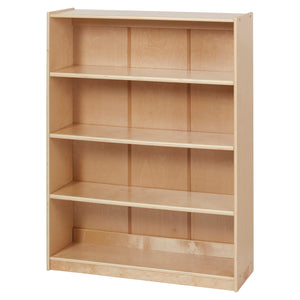 4-Shelf Adjustable Bookshelf, 48" H