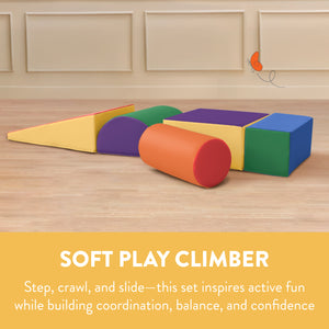 Step, Crawl and Slide Playset, 5-Piece