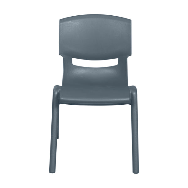 Stackable School Chairs, 12", 4-Pack
