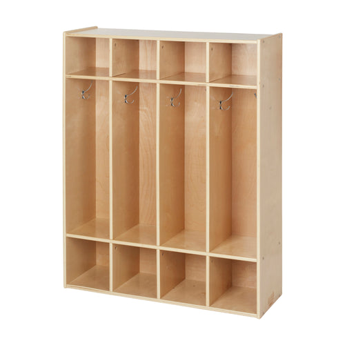 Sleekline 4-Section Coat Locker