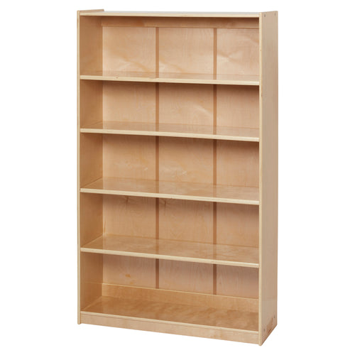 5-Shelf Adjustable Bookshelf, 60" H