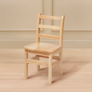 Wooden Ladderback Chairs, 2-Pack