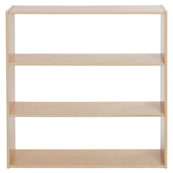 Sleekline 3-Shelf Double-Sided Storage Cabinet, 36" H