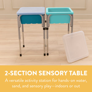 Double Sensory Table with Lids