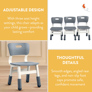 Adjustable Chairs, 2-Pack