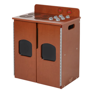 Chef's Station Kids Wooden Pretend Kitchen Stove