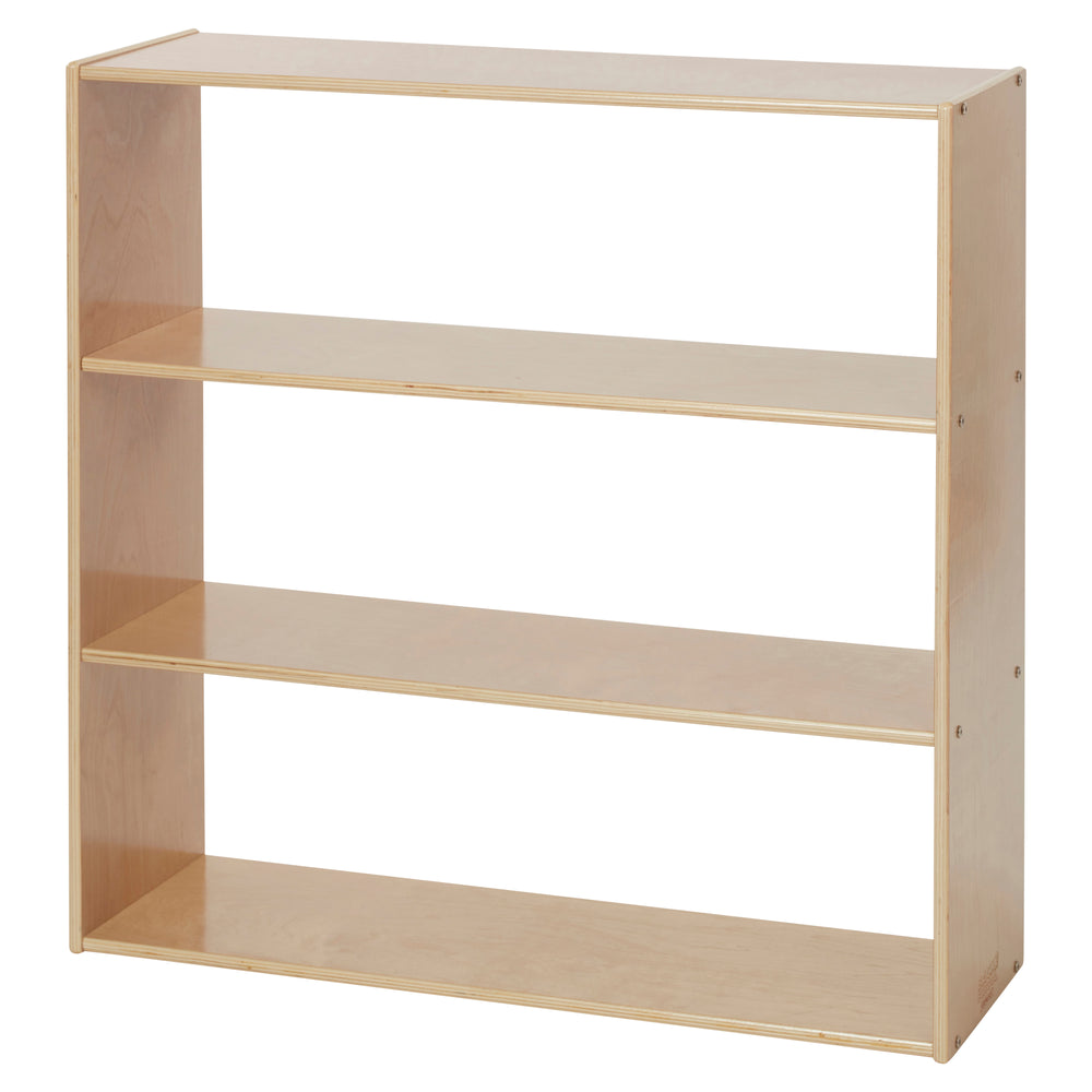 Sleekline 3-Shelf Double-Sided Storage Cabinet, 36" H