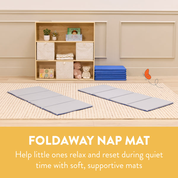 Foldaway Basics Nap Mats, 5-Pack