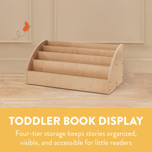 4-Tier Toddler Book Display