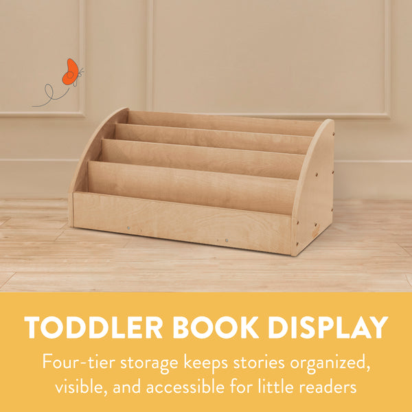 4-Tier Toddler Book Display