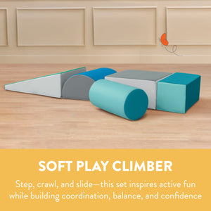 Step, Crawl and Slide Playset, 5-Piece