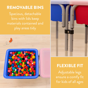 Double Sensory Table with Lids