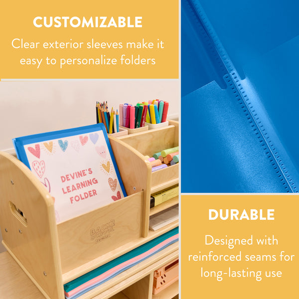Stay Connect Classroom Folders, 36-Piece