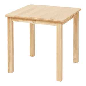 Kids Wood Table, Square, 24in x 24in