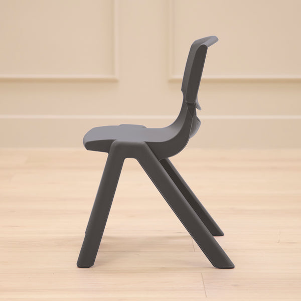 Stackable School Chairs, 12", 4-Pack