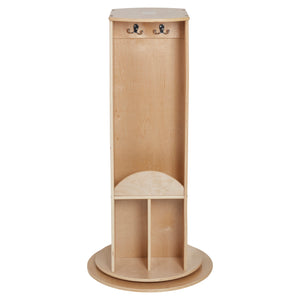 Rotating Dress-Up Organizer with Mirror