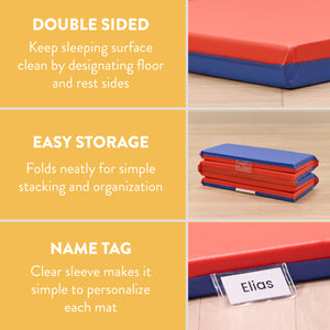 Foldaway Nap Mat, 5-Pack