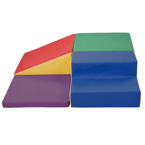 Little Haven Step & Slide Corner Climber, 4-Piece