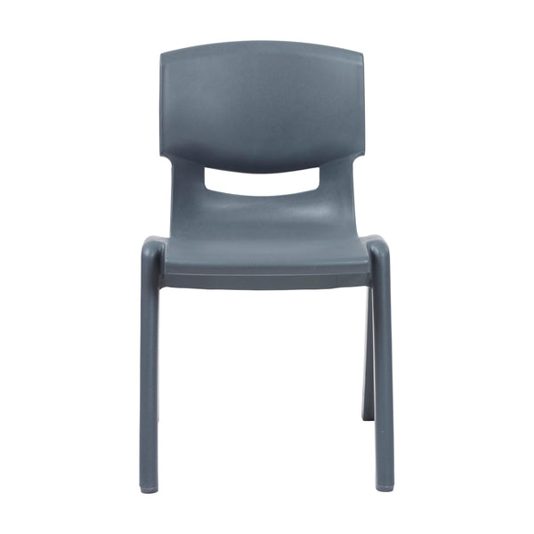 Stackable School Chairs, 14", 4-Pack