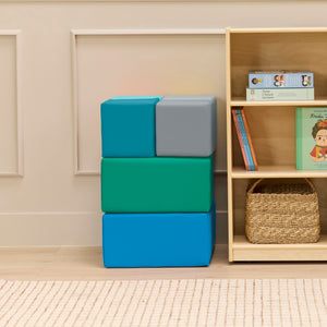 EarlyBuilder Foam Stacking Block Set, Large, 7-Piece