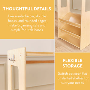 Dress-Up & Go Clothing Rack