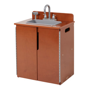 Chef's Station Kids Wooden Pretend Kitchen Sink
