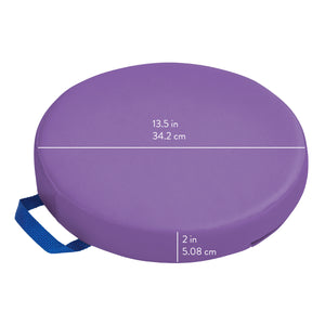 Round Floor Cushions with Handles, 6-Piece