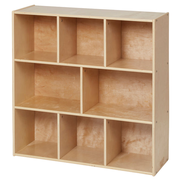 Sleekline 8-Compartment Storage Cabinet, Achiever