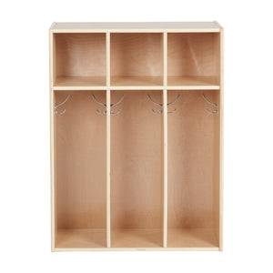 Sleekline 3-Section Toddler-Sized Coat Locker