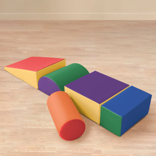 Step, Crawl and Slide Playset, 5-Piece