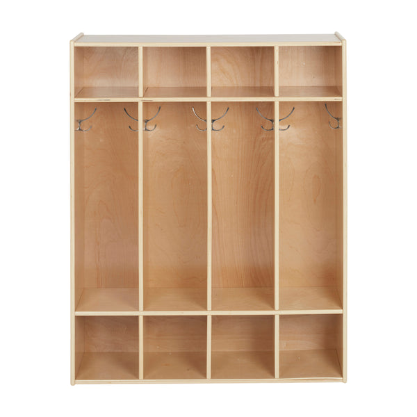 Sleekline 4-Section Coat Locker
