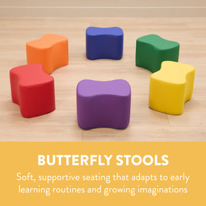 Butterfly Stools, 6-Piece