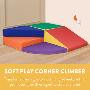 Little Haven Twist Step & Slide Corner Climber, 5-Piece