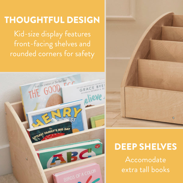4-Tier Toddler Book Display