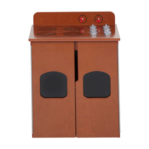 Chef's Station Kids Wooden Pretend Kitchen Stove