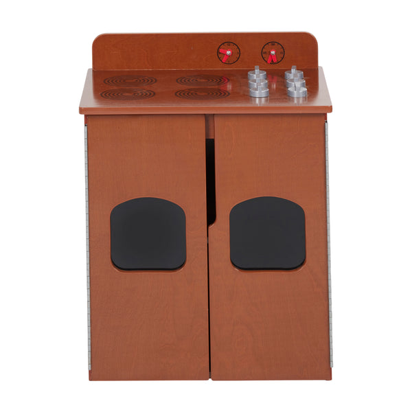 Chef's Station Kids Wooden Pretend Kitchen Stove